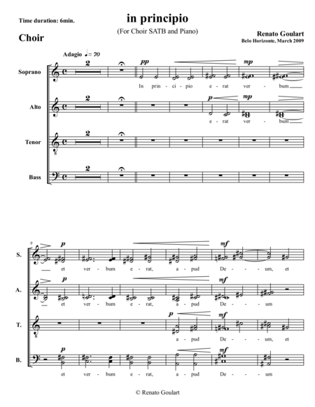 In Principio (Choir Part) image number null