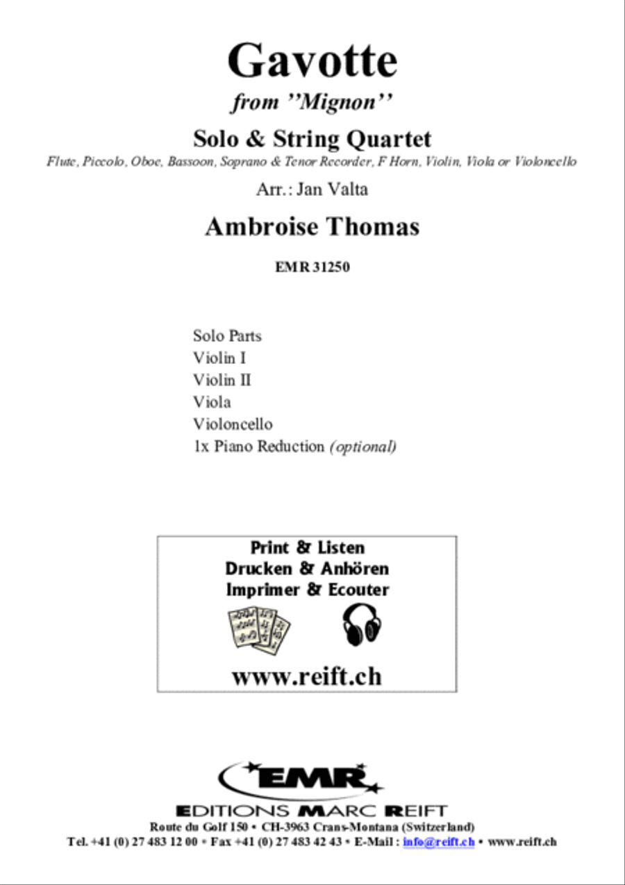 Gavotte Bassoon scores gallery preview page 2