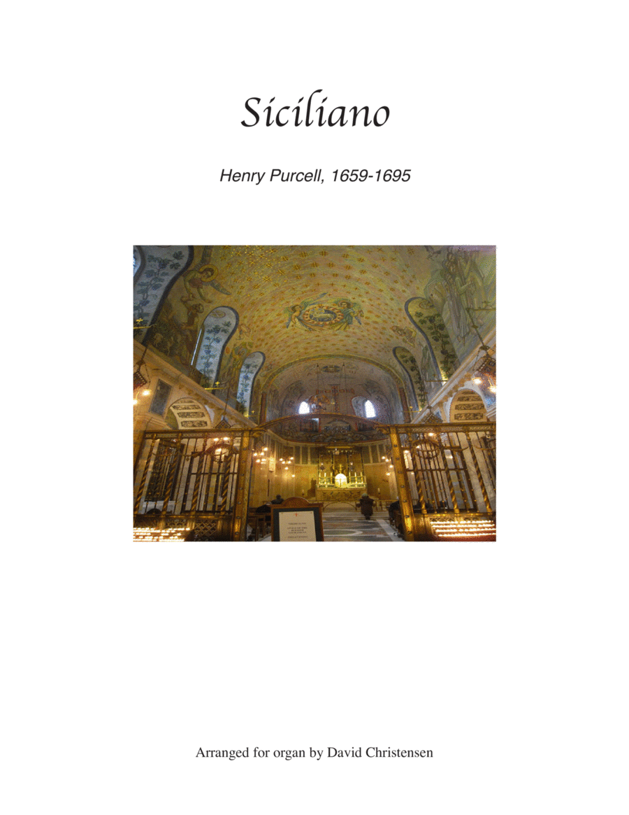 Siciliano in G Major image number null