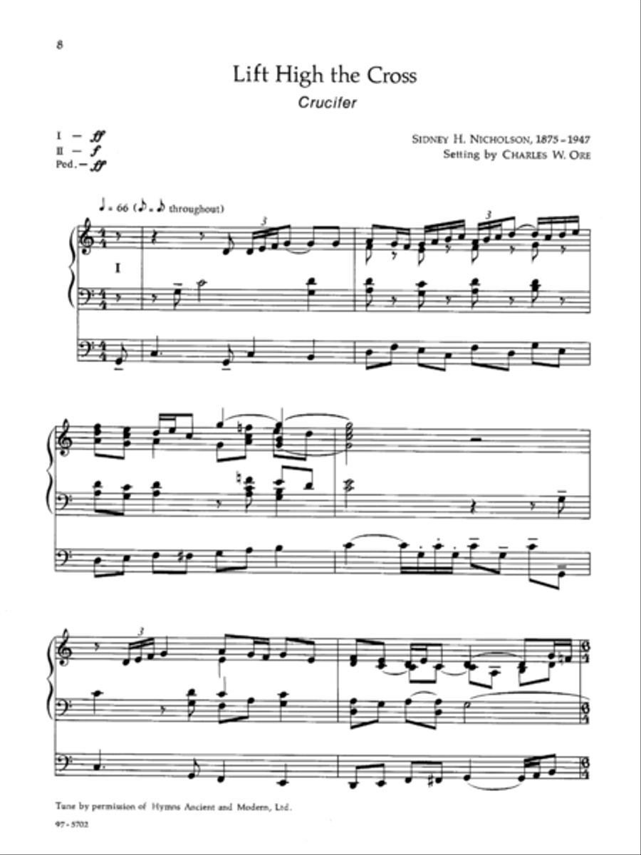Eleven Compositions for Organ, Set III Organ scores gallery preview page 4