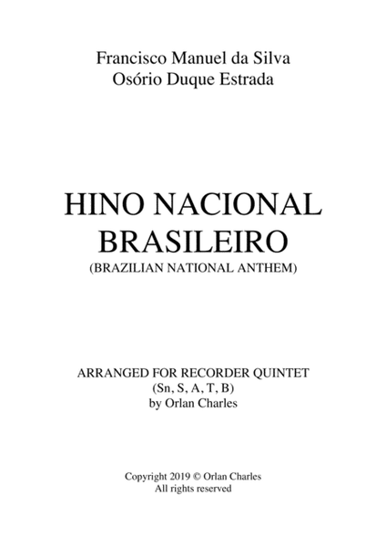 Hino Nacional Brasileiro (Brazilian National Anthem) image number null