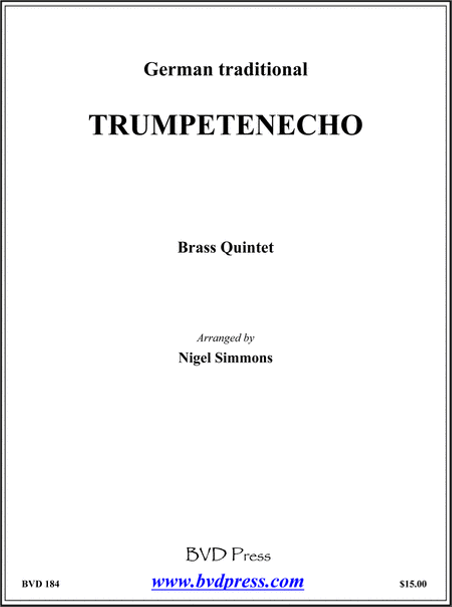 Trumpetenecho Brass Quintet scores gallery preview page 1
