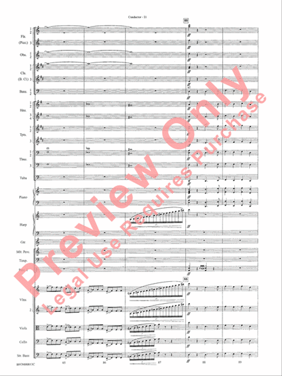 American Salute American Salute Full Orchestra scores gallery preview page 24