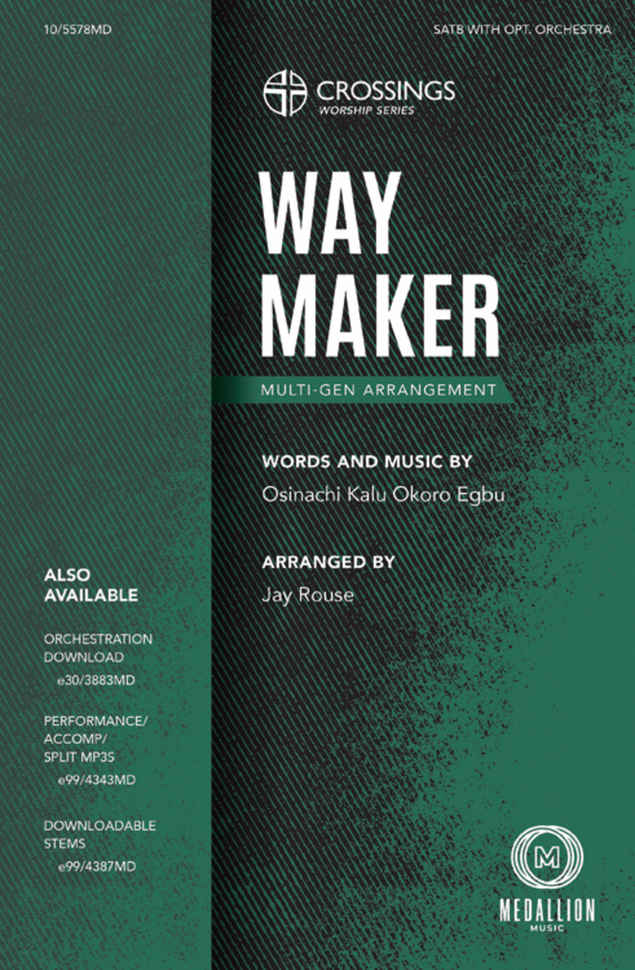 Way Maker 4-Part scores gallery preview page 1