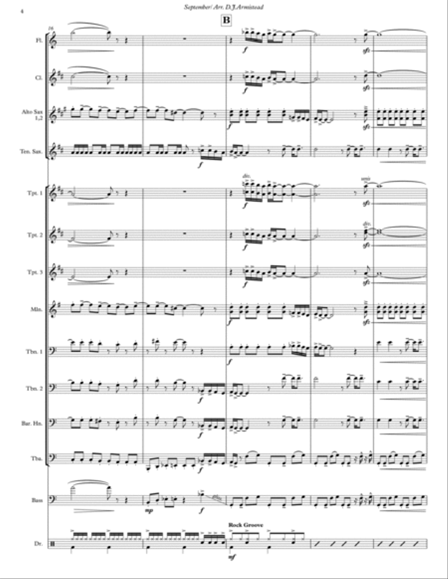 September Marching Band scores gallery preview page 4