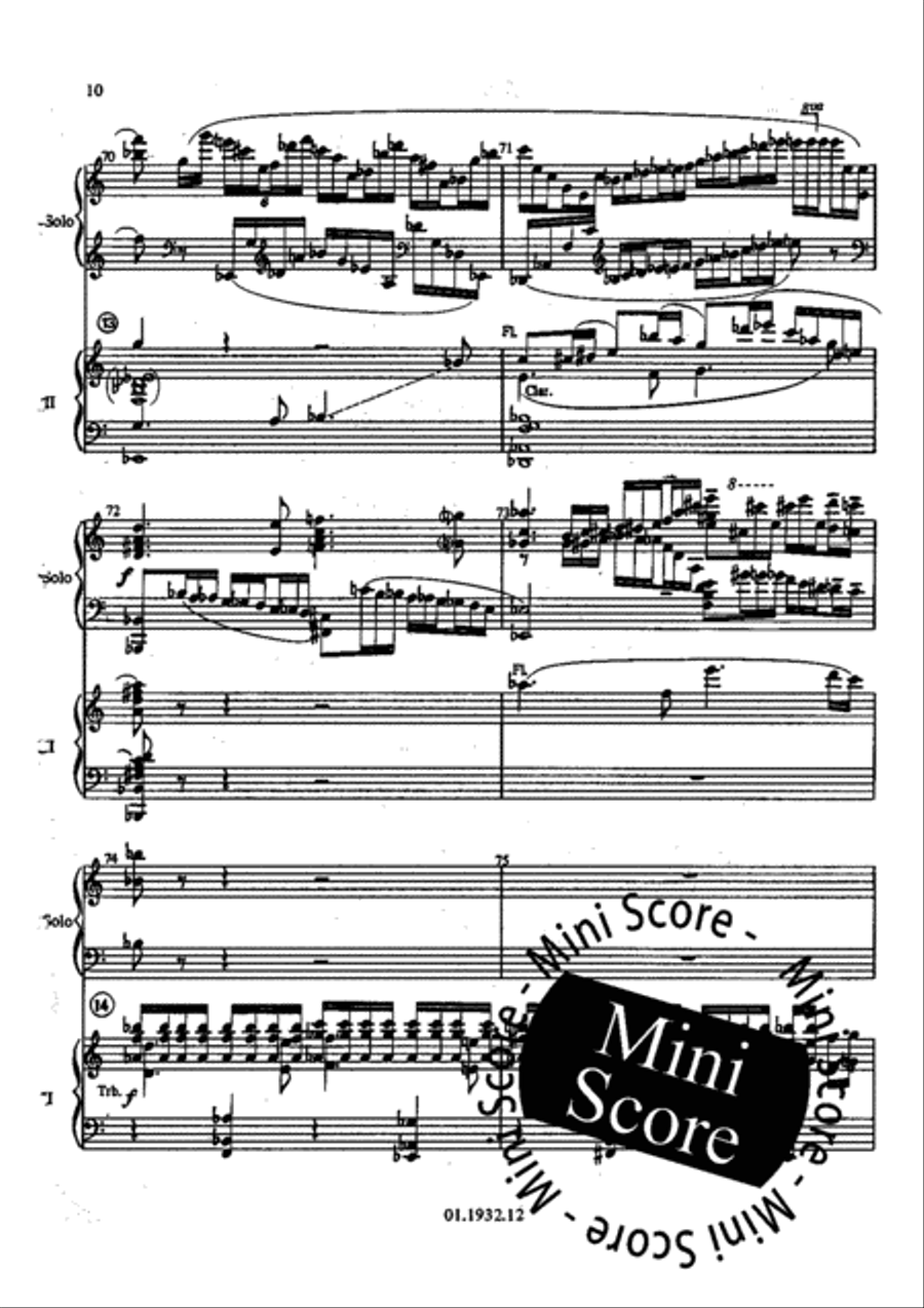 Concert Variations Concert Band scores gallery preview page 12
