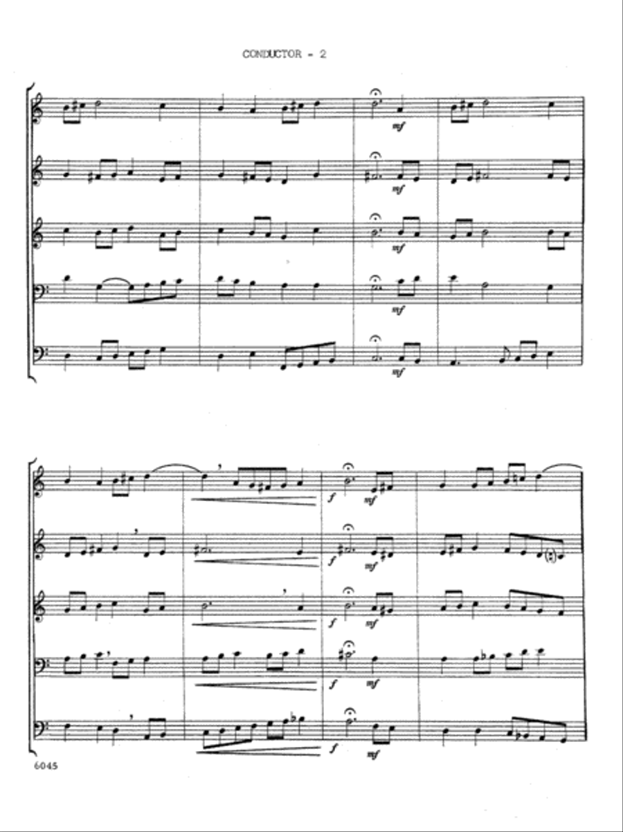 Chorale And Fughetta