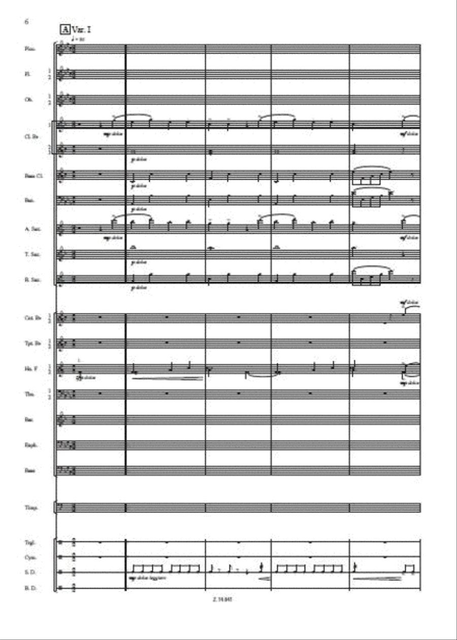 Promenade Promenade Concert Band scores gallery preview page 3