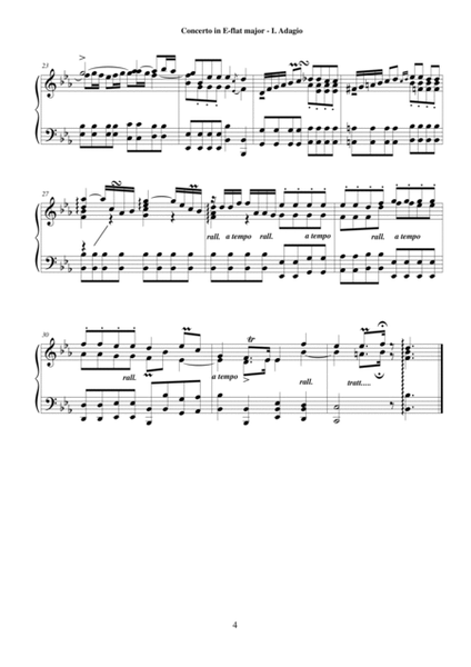 Sammartini G. - Oboe concerto in E-flat - Piano version image number null
