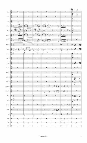 Victory March (1908) for Concert Band (score)