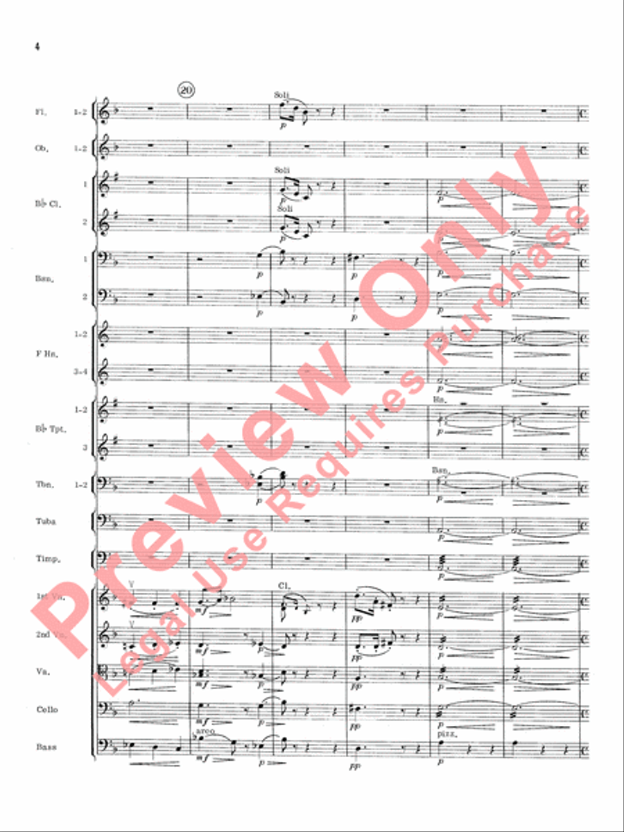 William Tell Overture Full Orchestra scores gallery preview page 7