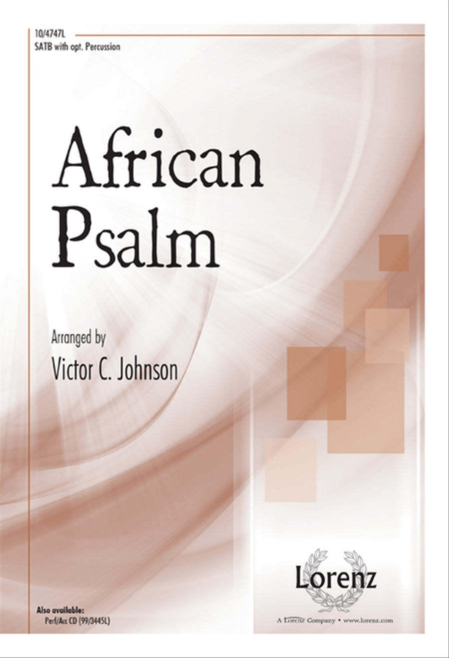 African Psalm African Psalm 4-Part scores gallery preview page 1