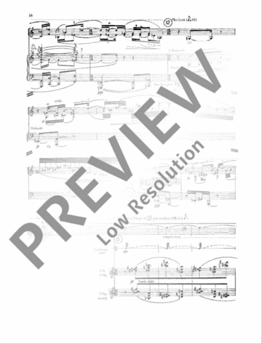 L'Arbre des songes Piano scores gallery preview page 17