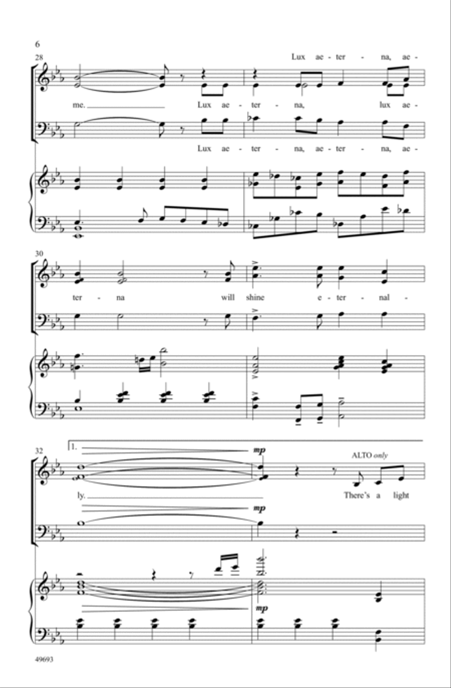 Carry the Light Choir scores gallery preview page 5