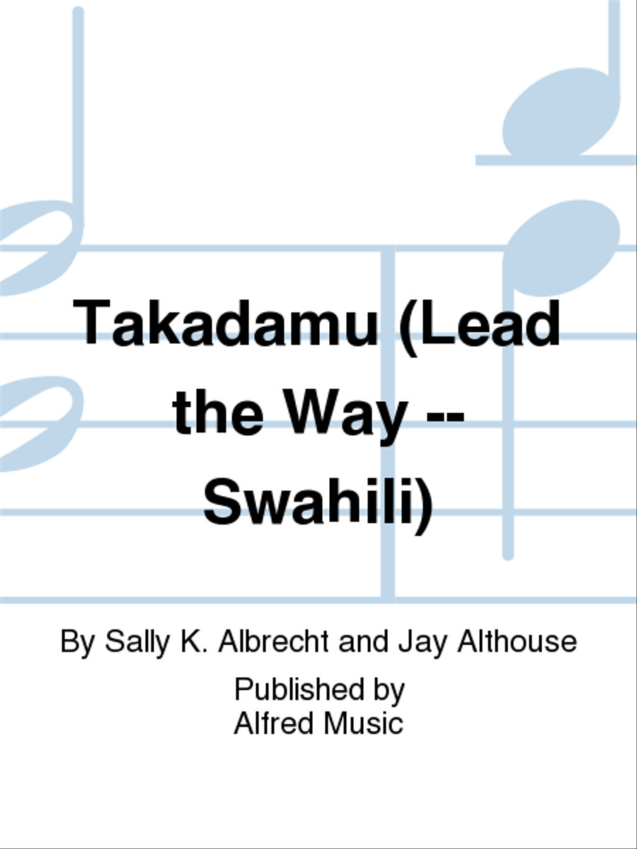 Takadamu 3-Part scores gallery preview page 1