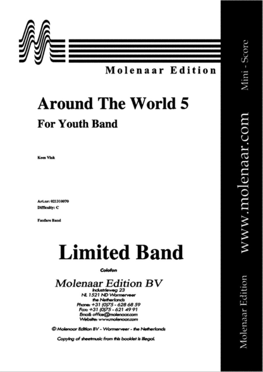 Around the World 5 Fanfare Band scores gallery preview page 2