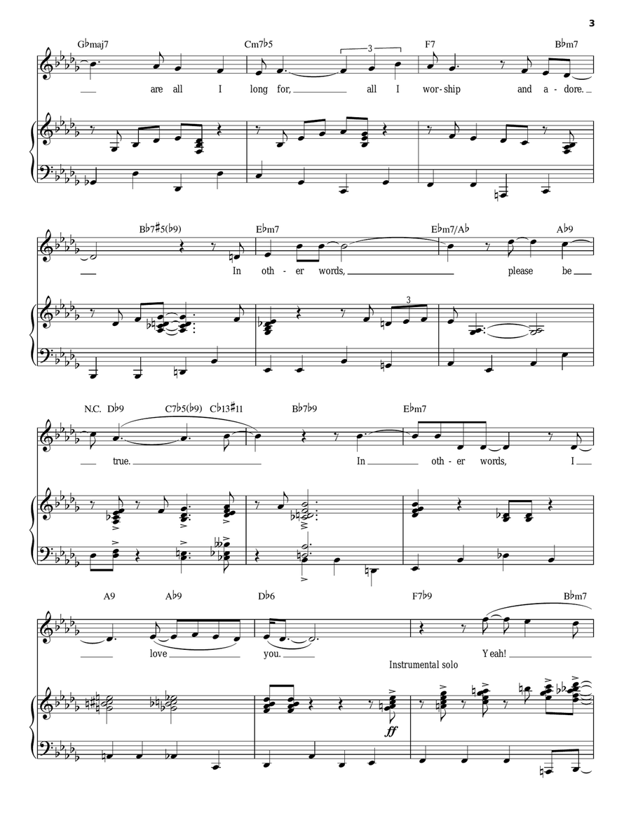 Fly Me To The Moon (In Other Words) Guitar scores gallery preview page 3