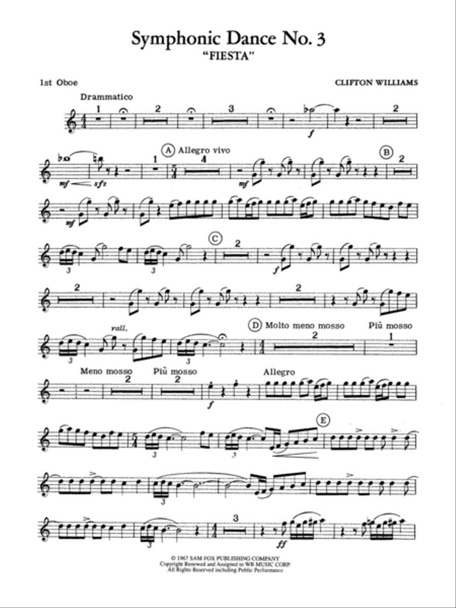 Symphonic Dance No. 3 (