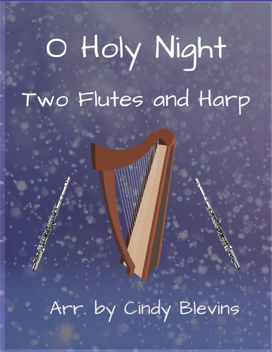 O Holy Night, Two Flutes and Harp image number null