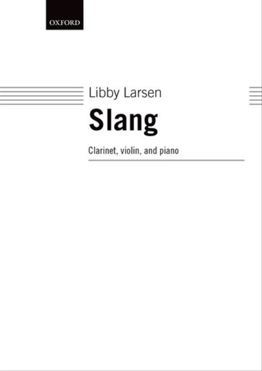 Book cover for Slang