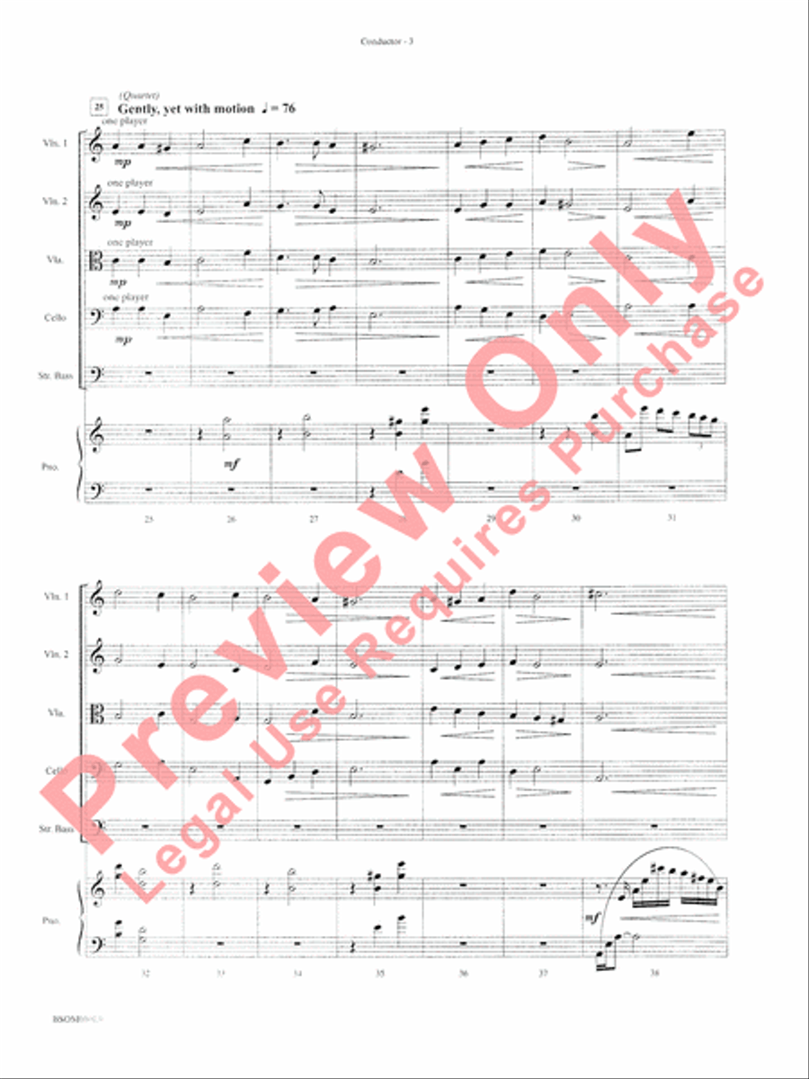 The Children's Carols The Children's Carols String Orchestra scores gallery preview page 5