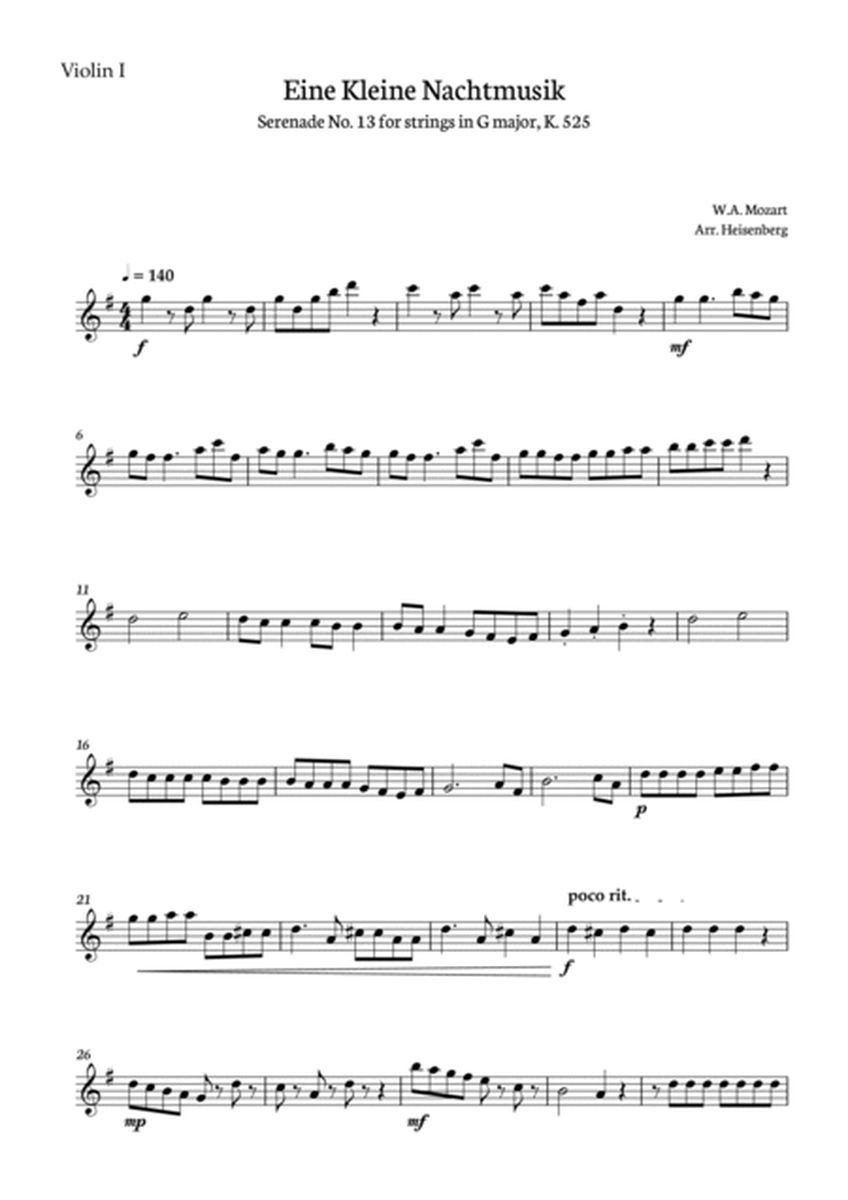 Eine Kleine Nachtmusik for string quartet image number null