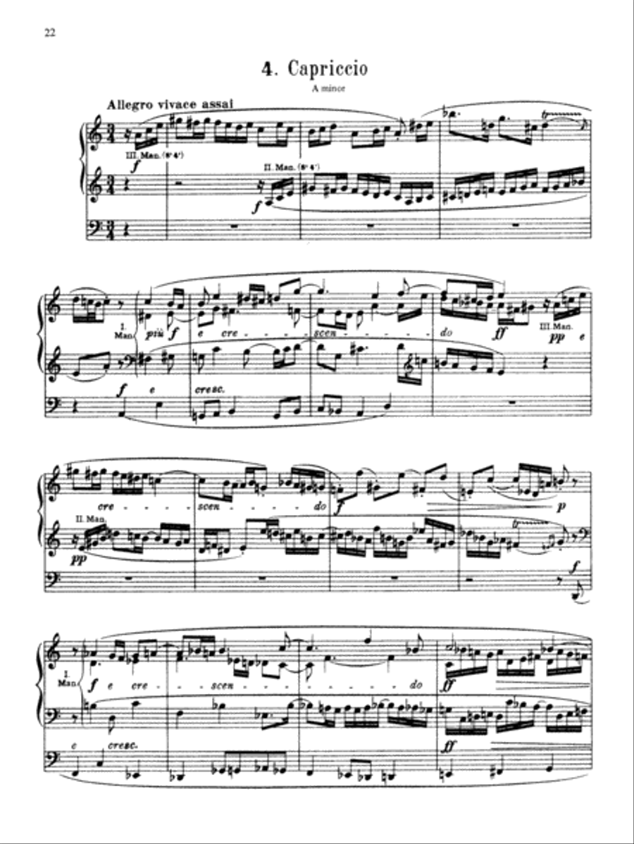 Reger: Organ Works, Op. 63 Organ scores gallery preview page 1