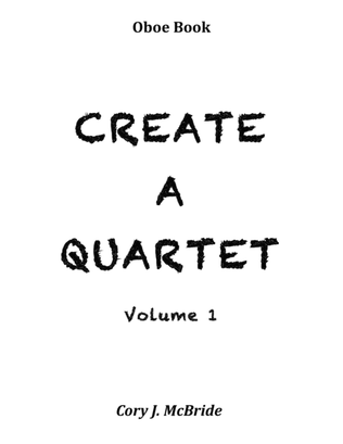 Create A Quartet, Volume 1,Oboe