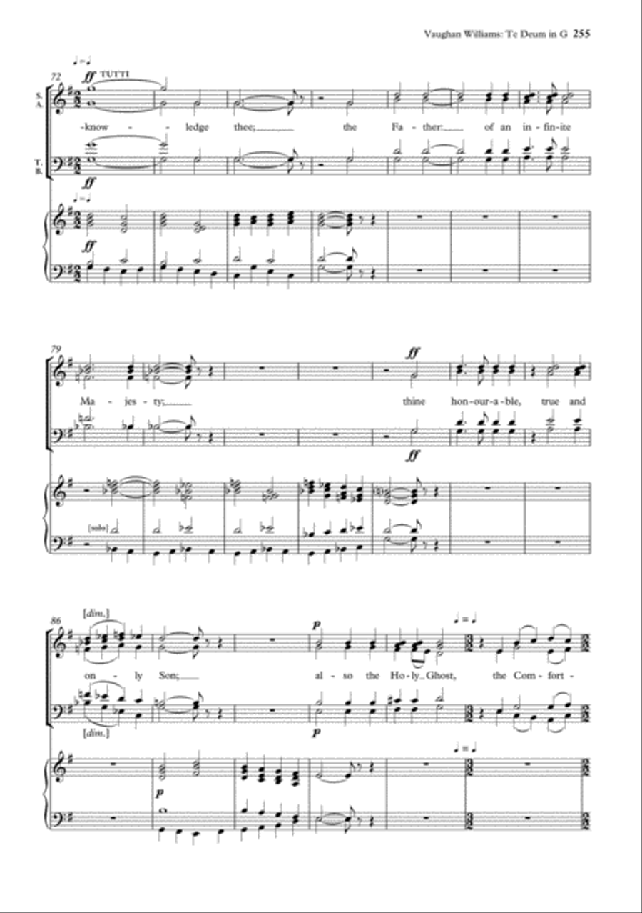 English Church Music, Volume 2: Canticles and Responses 4-Part scores gallery preview page 23