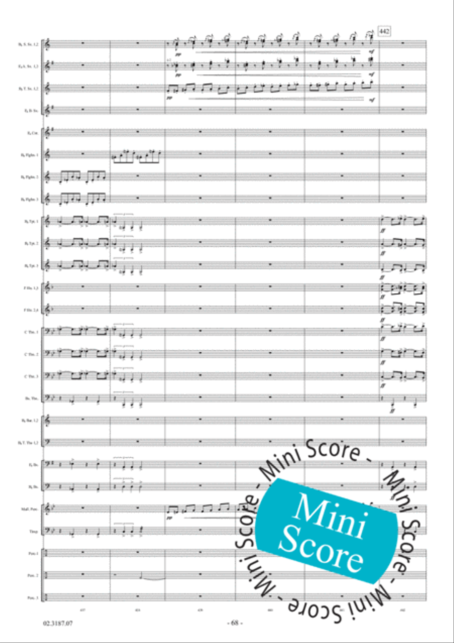 Fleodrodum Fanfare Band scores gallery preview page 74