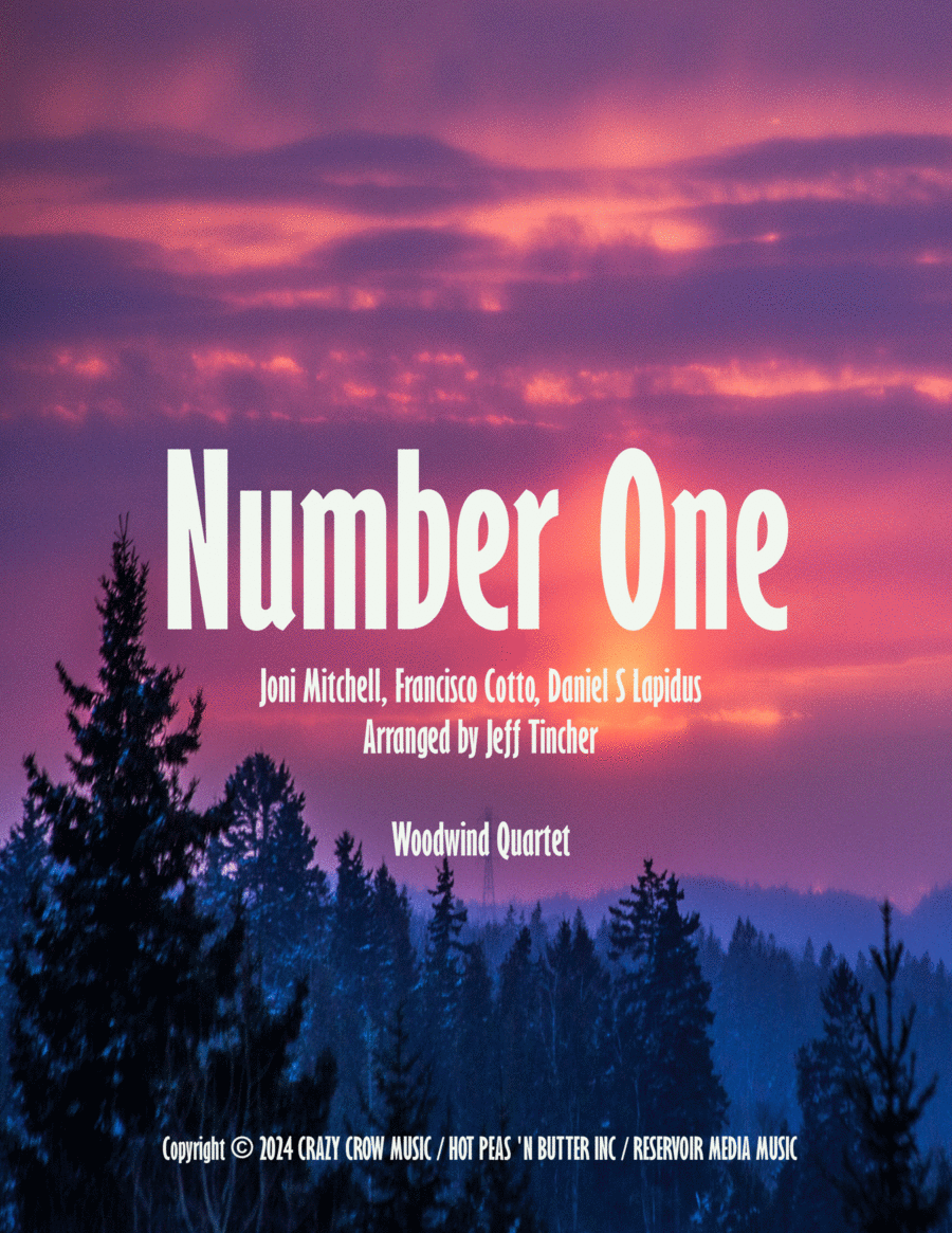 Number One Woodwind Quintet scores gallery preview page 1