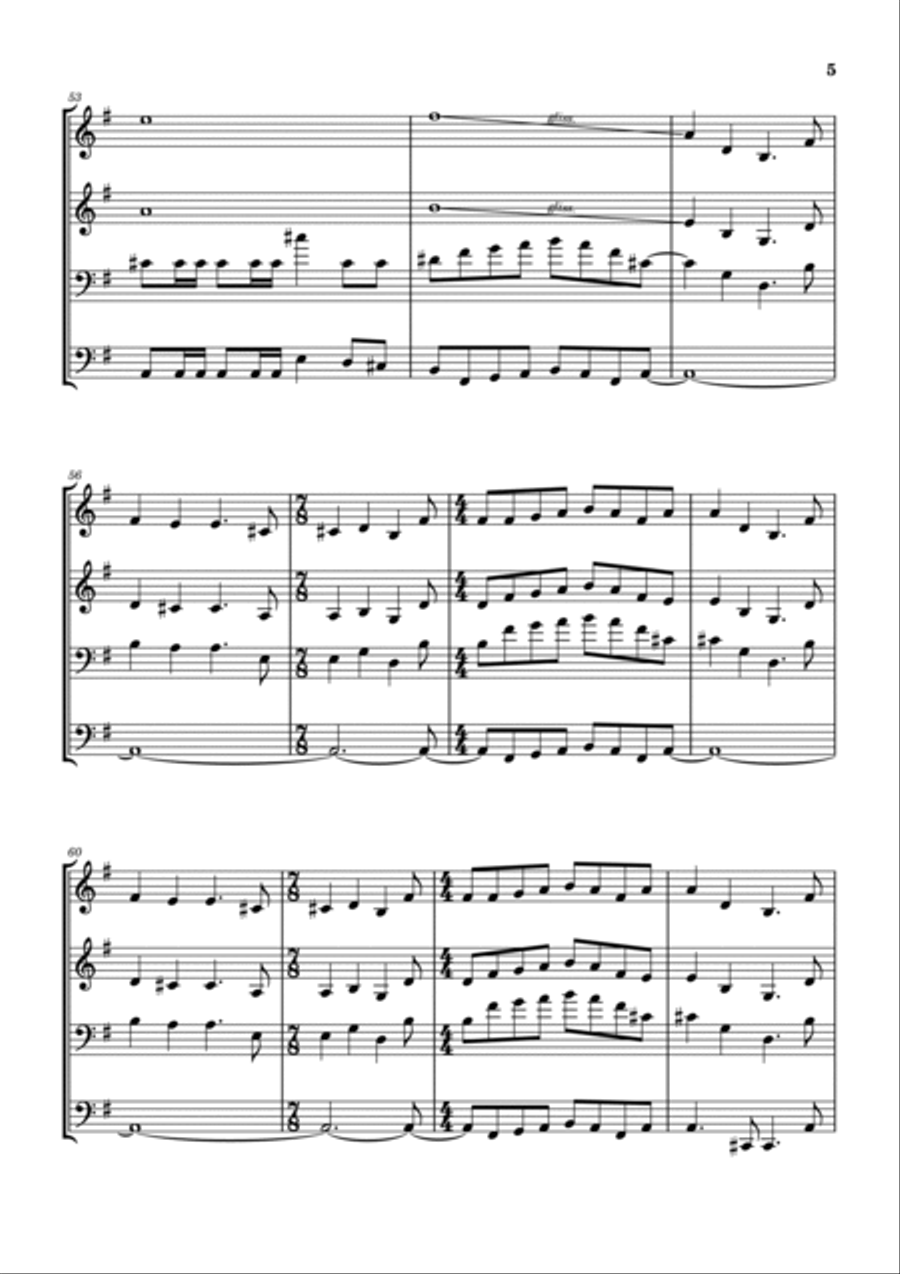 2112 Brass Ensemble scores gallery preview page 6