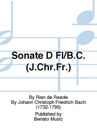 Sonate D Fl/B.C. (J.Chr.Fr.)