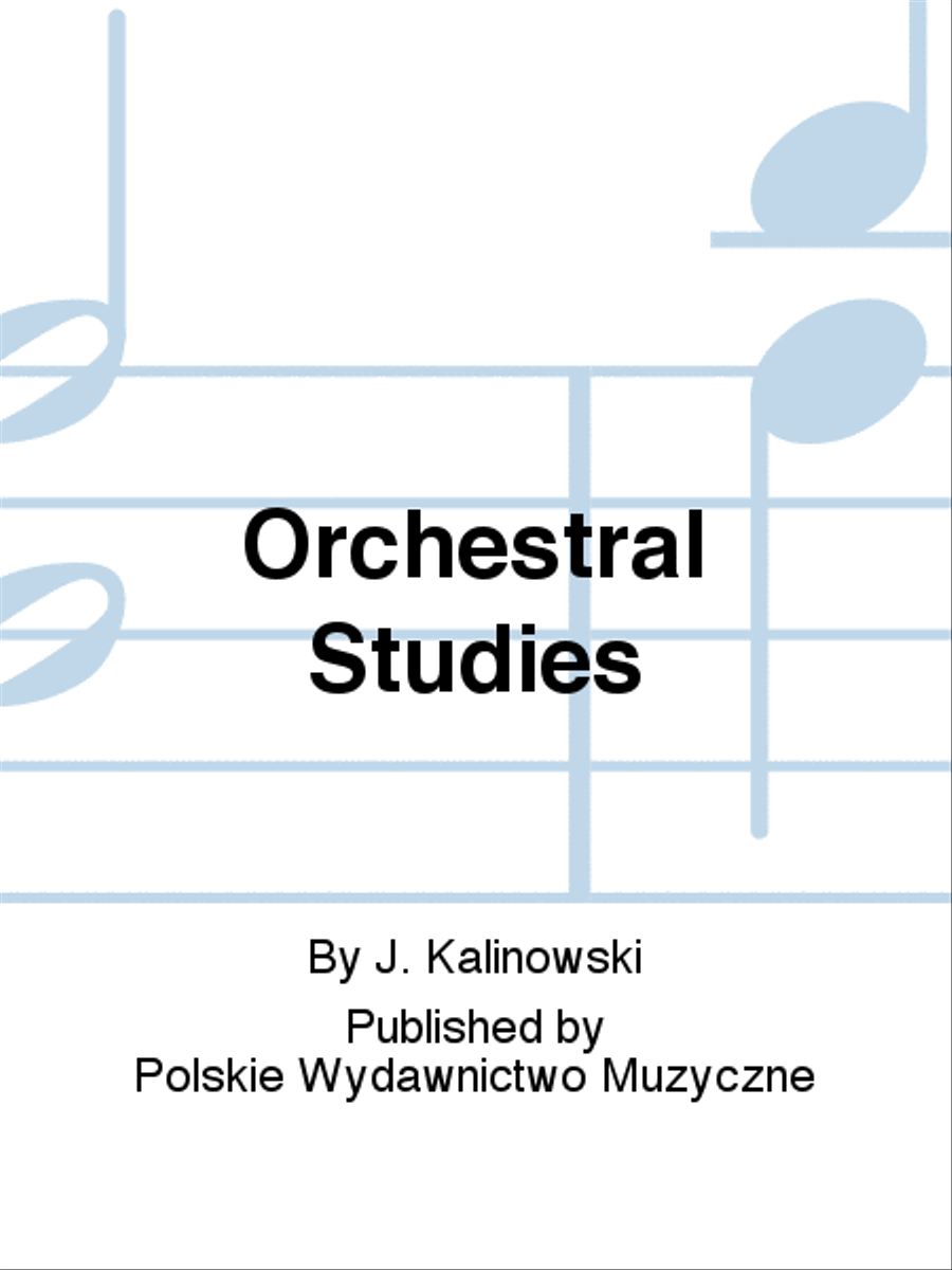 Orchestral Studies School and Community scores gallery preview page 1