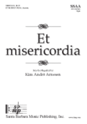 Et Misericordia Conductor's Score and Parts