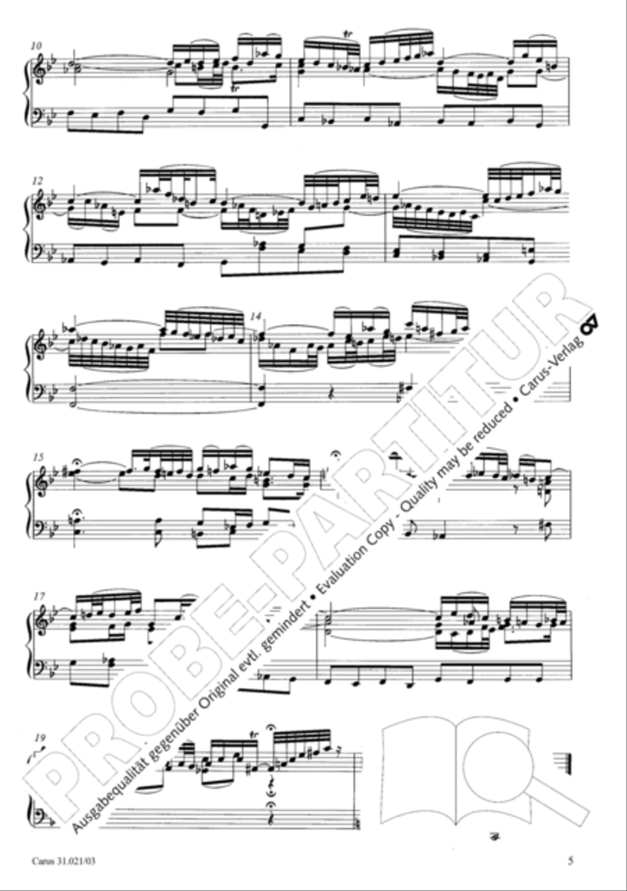 Lord my God, my heart and soul were sore distressed (Ich hatte viel Bekummernis) STB scores gallery preview page 6