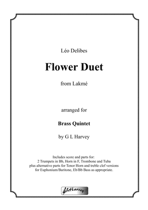 Book cover for Flower Duet for Brass Quintet