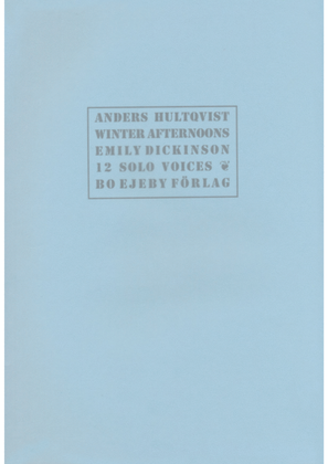 Book cover for Winter Afternoons