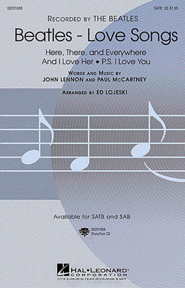 Book cover for Beatles – Love Songs