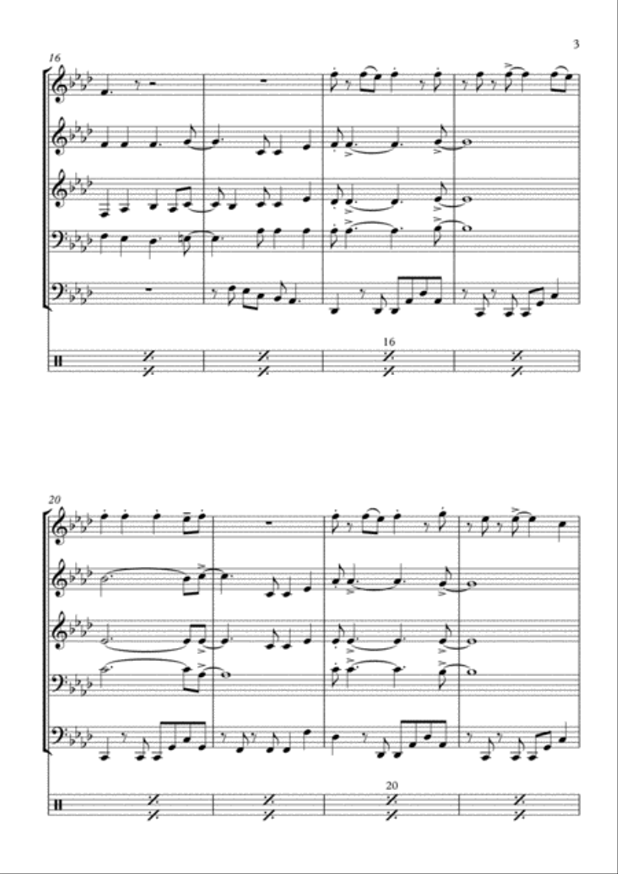 Happy Happy Small Ensemble scores gallery preview page 3