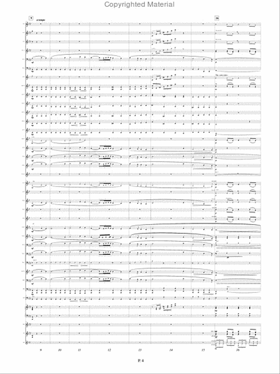 Blithe Bells Blithe Bells Concert Band scores gallery preview page 3