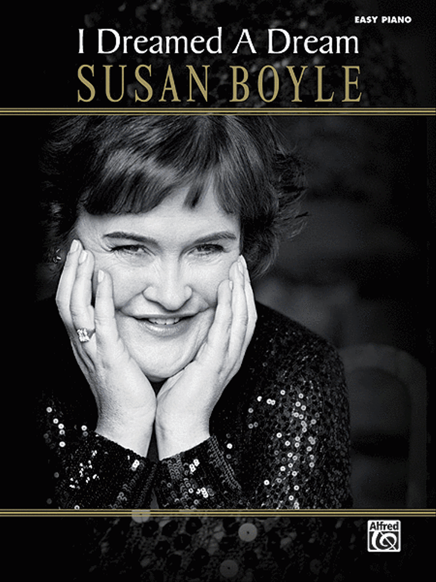 Susan Boyle -- I Dreamed a Dream Easy Piano scores gallery preview page 1