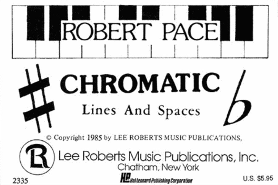 Flash Cards - Chromatic Lines & Spaces Piano Method scores gallery preview page 1
