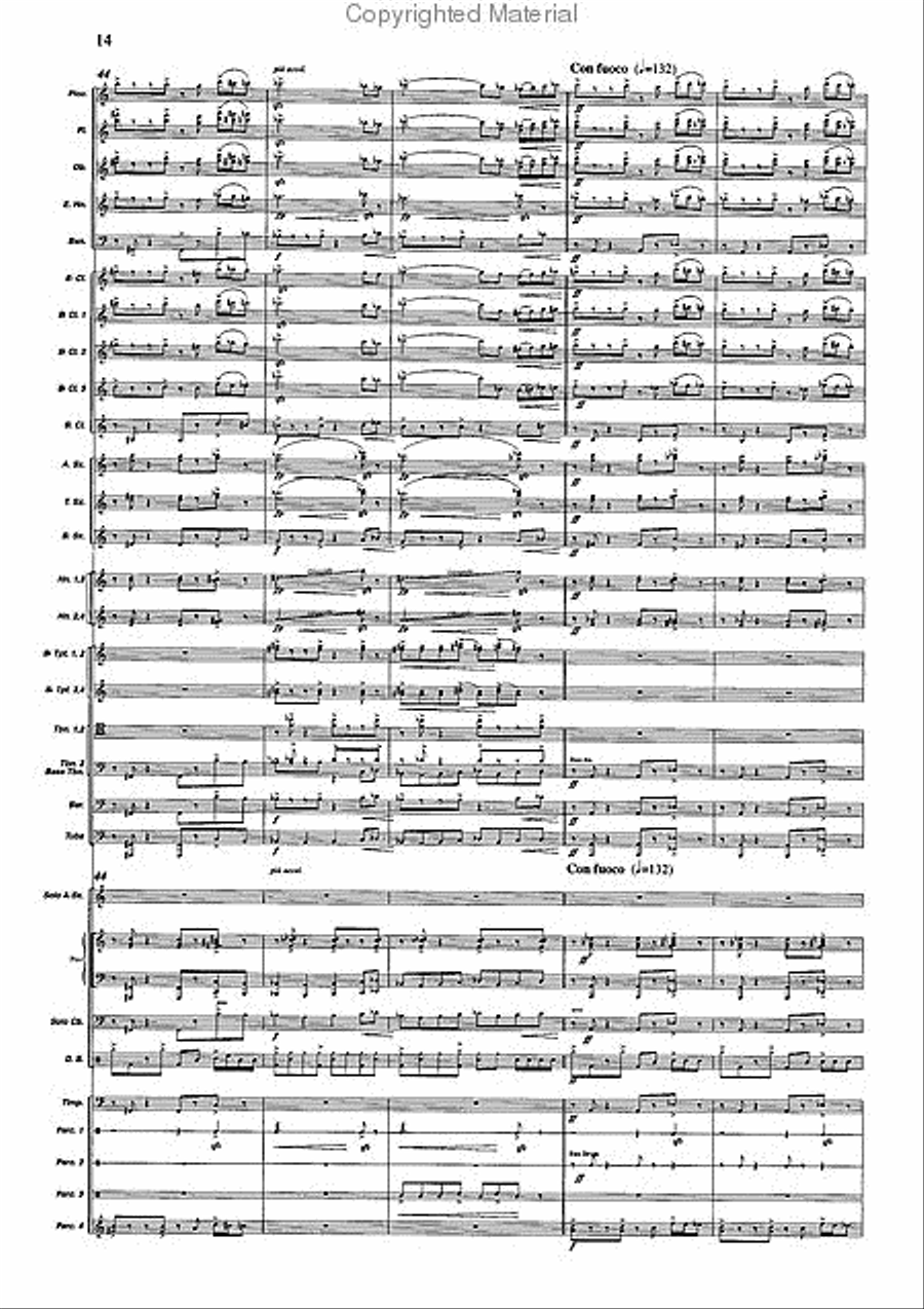 Concertango Concert Band scores gallery preview page 15