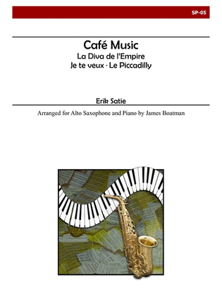 Cafe Music for Alto Saxophone and Piano