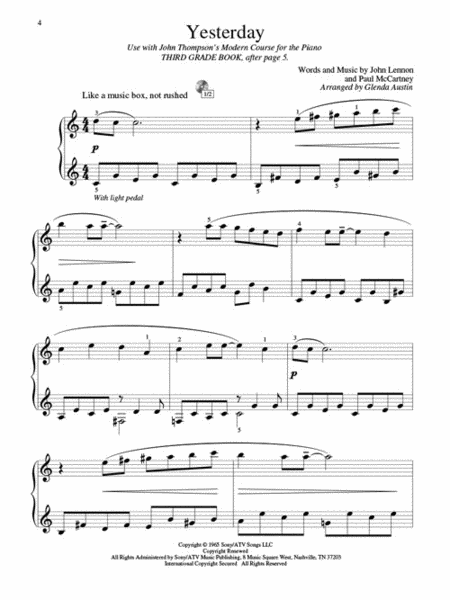 Popular Piano Solos – Grade 3 – Book/Audio image number null
