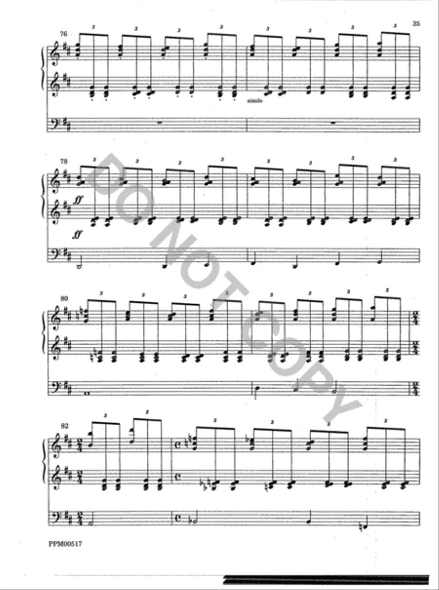 Hymn Series, Volume I Choir scores gallery preview page 36