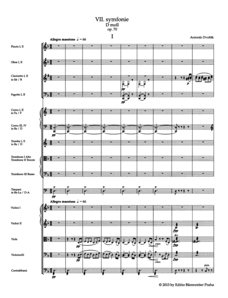 Symphony Nr. 7 D minor op. 7