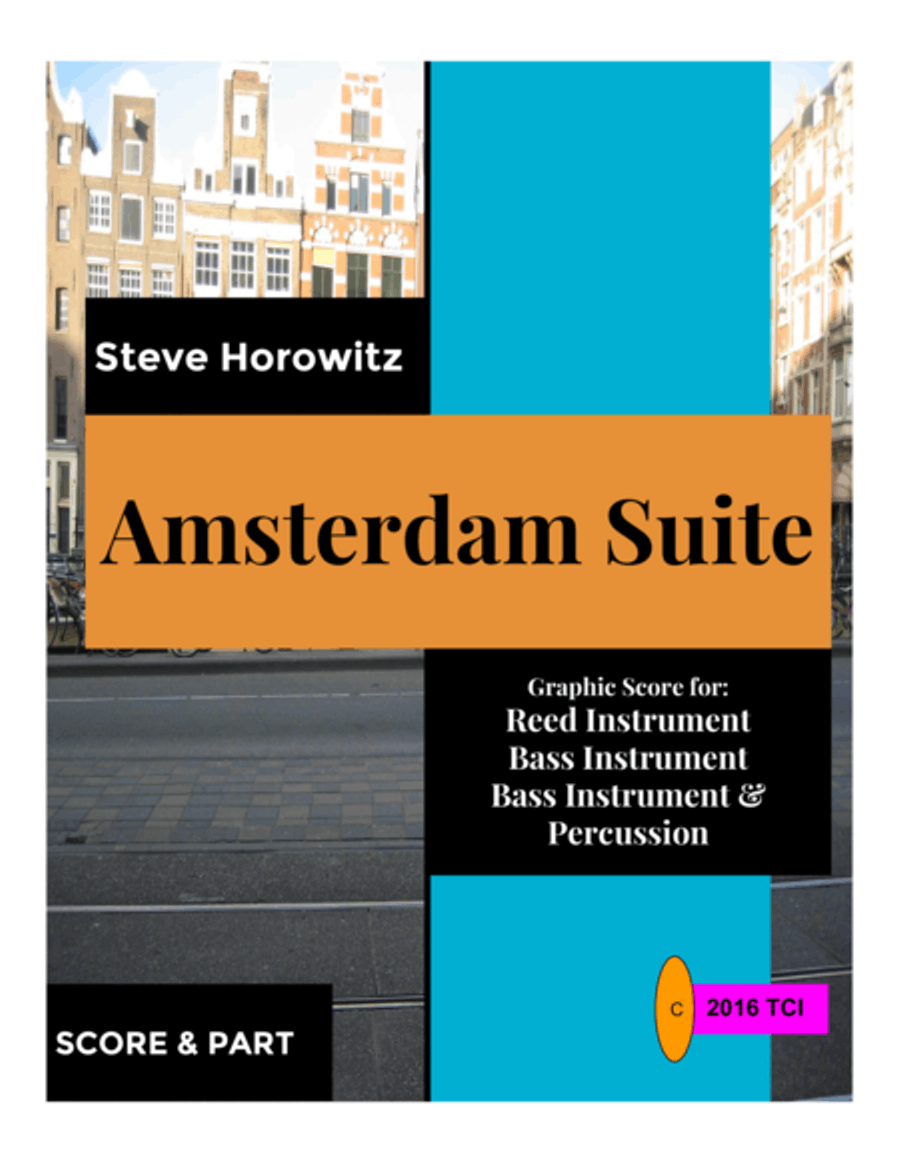 Amsterdam Suite-Graphic Score Small Ensemble scores gallery preview page 1