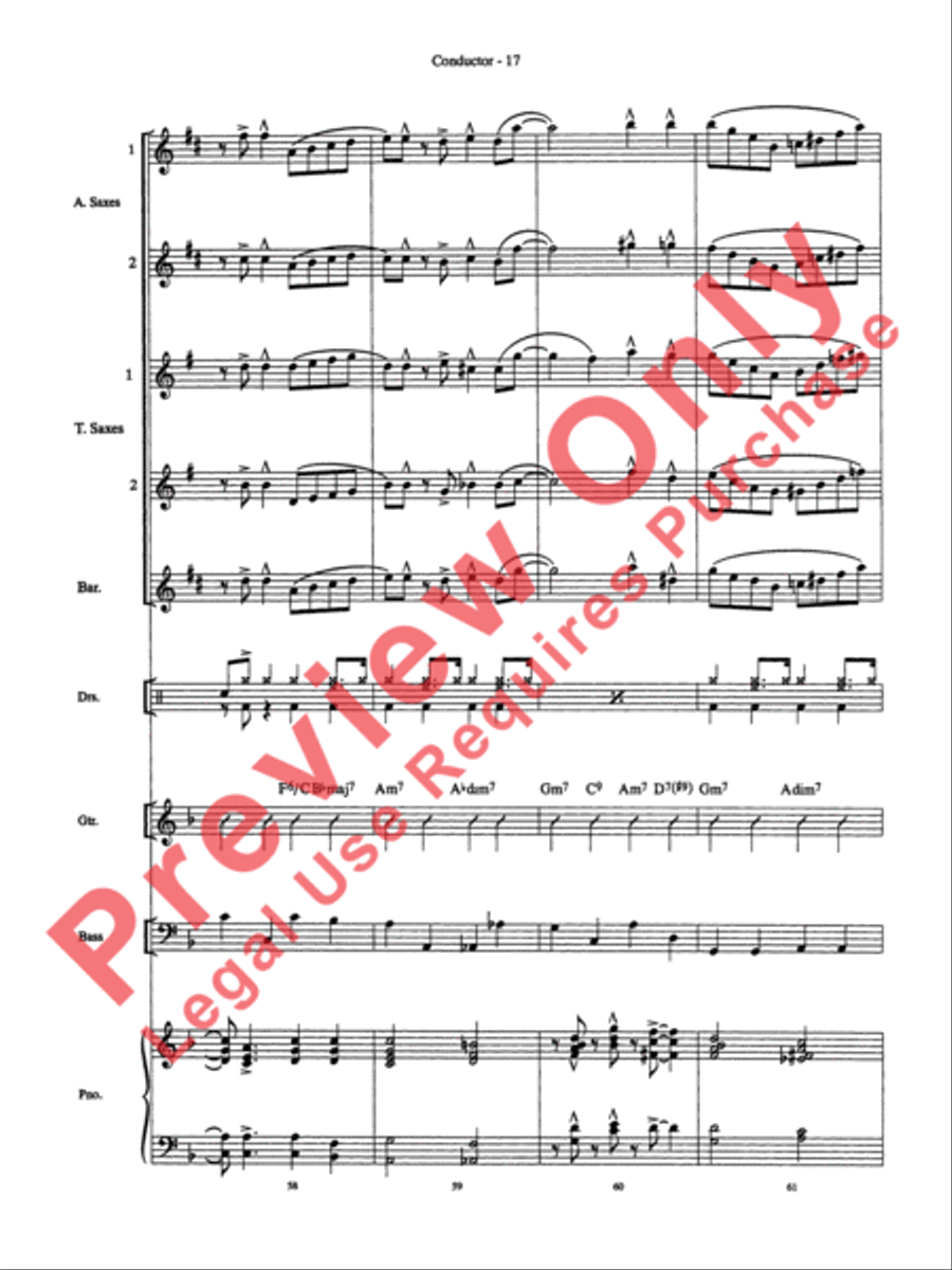 Let It Snow! Let It Snow! Let It Snow! Small Ensemble scores gallery preview page 18